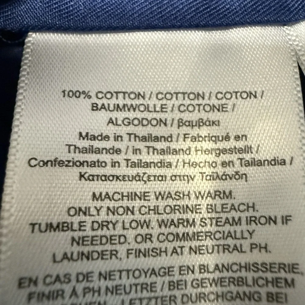 Brooks Brothers Navy Blue Patterned Dress - Picture 12 of 12